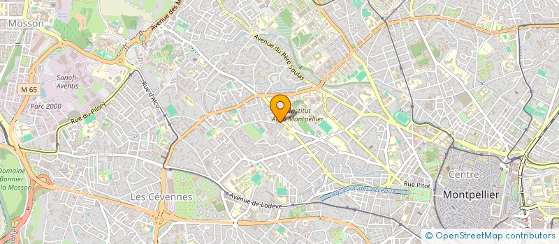 localisation de l'entreprise REGARD INFORMATIQUE à MONTPELLIER
