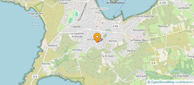 localisation de l'entreprise REGARD ING à CAMARET-SUR-MER