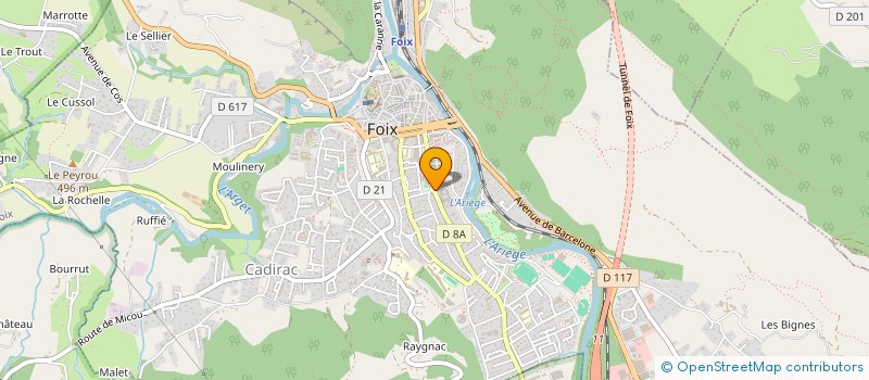localisation de l'entreprise REGARD NOMADE à FOIX