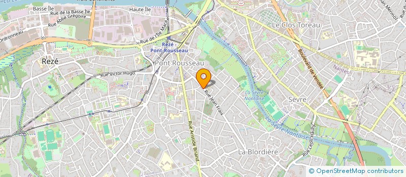 localisation de l'entreprise REGARD OUVERT à REZE