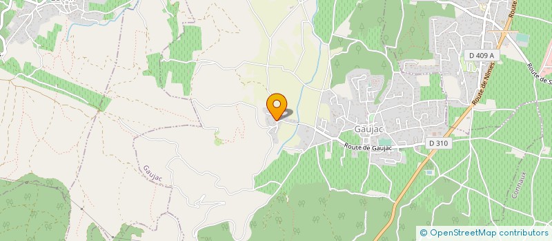 localisation de l'entreprise REGARD PRO  GAUJAC