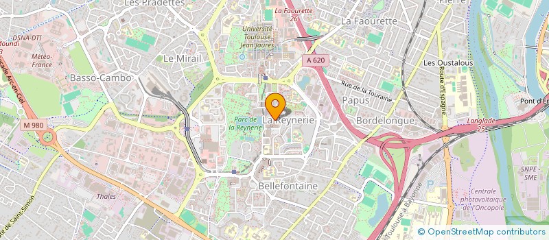 localisation de l'entreprise REGARD SOCIAL à TOULOUSE