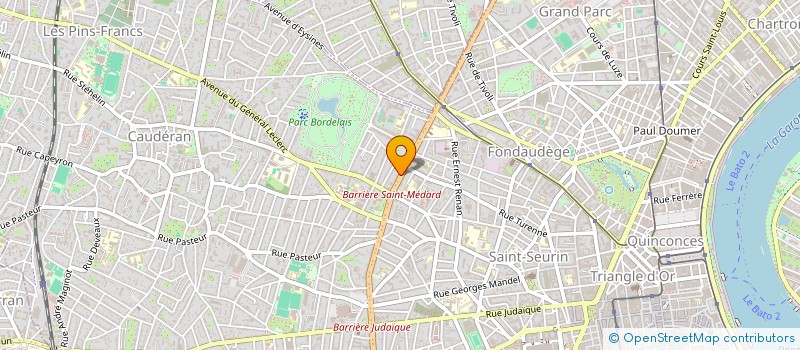 localisation de l'entreprise REGARD SUR BORDEAUX  BORDEAUX