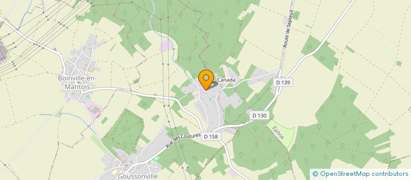 localisation de l'entreprise REGARD SUR SEINE  GOUSSONVILLE