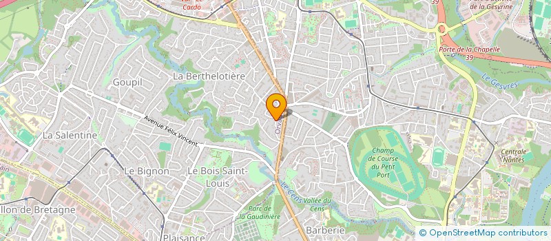 localisation de l'entreprise REGARD9 à ORVAULT