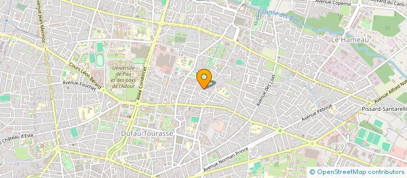 localisation de l'entreprise REGARDAILLEURS à PAU