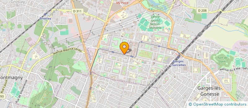 localisation de l'entreprise REGARDER COMMENT INTERVENIR INTELLIGEMMENT à SARCELLES