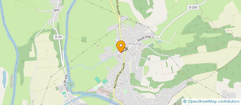localisation de l'entreprise REGARDEZ-VOUS  FLOING
