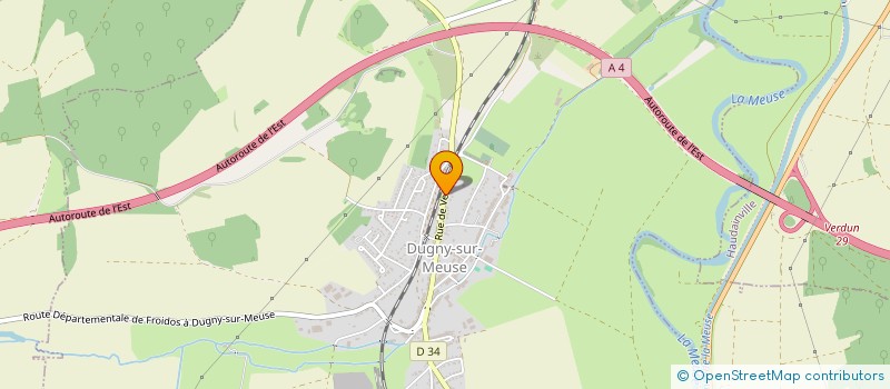 localisation de l'entreprise REGARDONS-NOUS à DUGNY-SUR-MEUSE