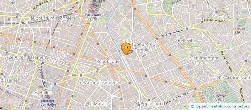 localisation de l'entreprise REGARDS à PARIS 10