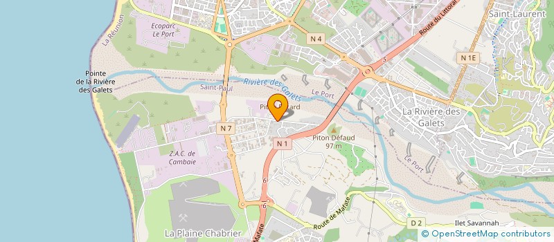 localisation de l'entreprise REGARDS à SAINT-PAUL