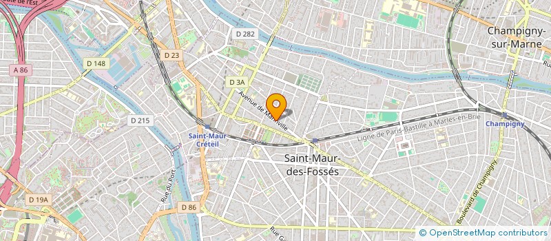 localisation de l'entreprise REGARDS à SAINT-MAUR-DES-FOSSES