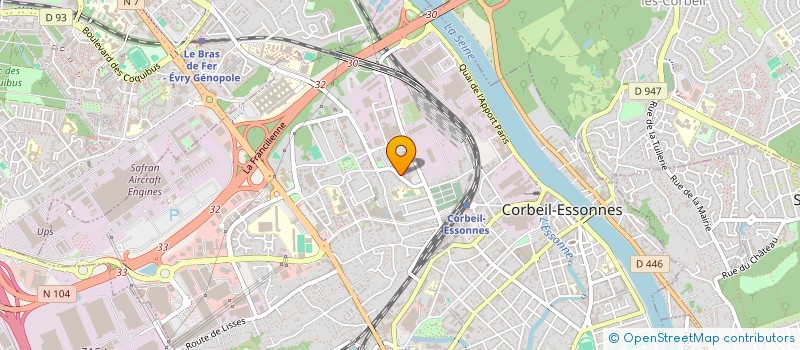 localisation de l'entreprise REGARDS CITOYENS (RC) à CORBEIL-ESSONNES