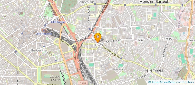 localisation de l'entreprise REGARDS COMPLICES à LILLE