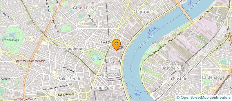 localisation de l'entreprise REGARDS D'AILLEURS à BORDEAUX