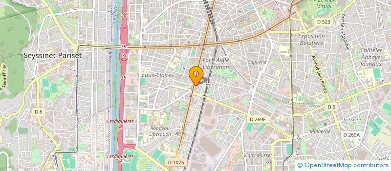 localisation de l'entreprise REGARDS DES LIEUX à GRENOBLE