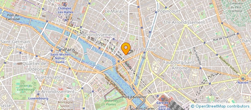 localisation de l'entreprise REGARDS . DOC  PARIS