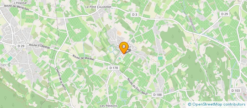 localisation de l'entreprise REGARDS EN LUBERON  OPPEDE