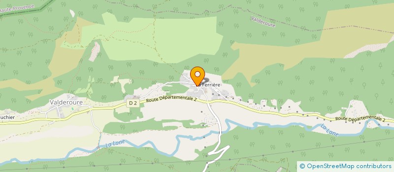 localisation de l'entreprise REGARDS & IMAGES  VALDEROURE