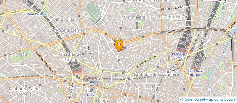 localisation de l'entreprise REGARDS PRODUCTIONS  PARIS