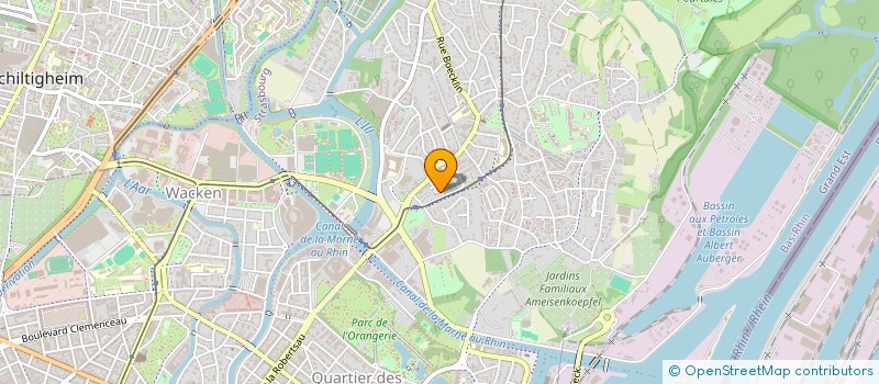 localisation de l'entreprise REGARDS SOLIDAIRES à STRASBOURG