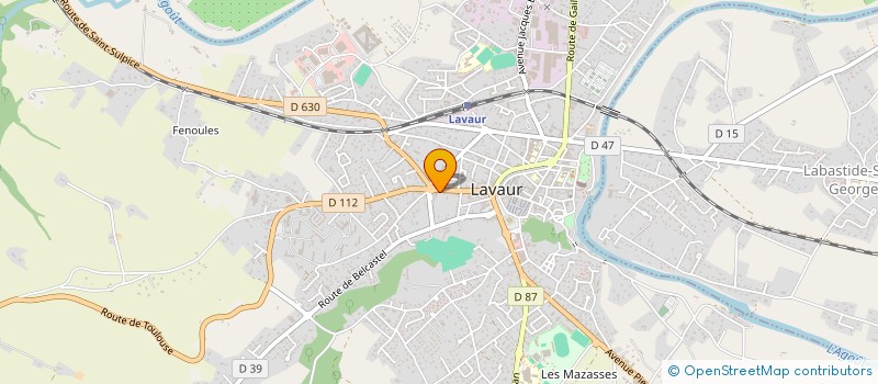 localisation de l'entreprise REGARDS SUR LE BONHEUR à LAVAUR