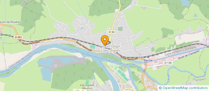 localisation de l'entreprise REGAT à SAINT-LEGER-DES-VIGNES