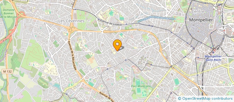 localisation de l'entreprise REGATE DE L'IMPACT  MONTPELLIER