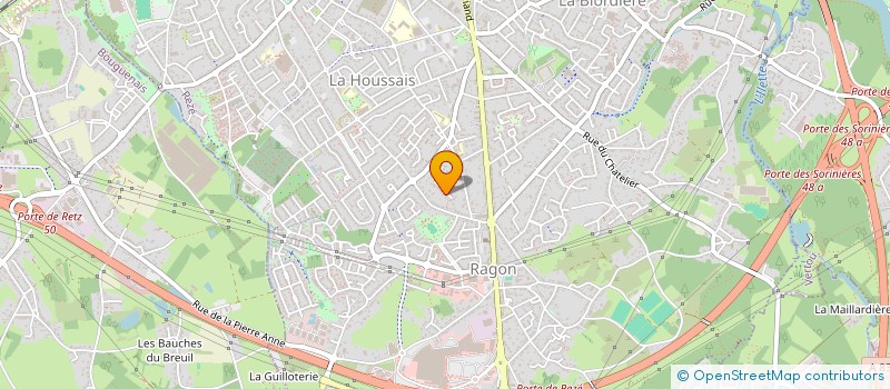 localisation de l'entreprise REGATH à REZE
