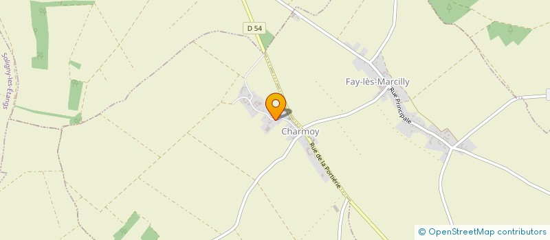 localisation de l'entreprise REGEBLE  CHARMOY