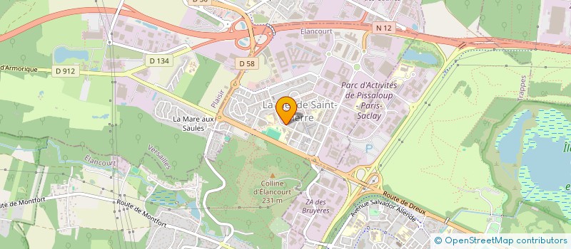 localisation de l'entreprise REGEN'AIR  ELANCOURT