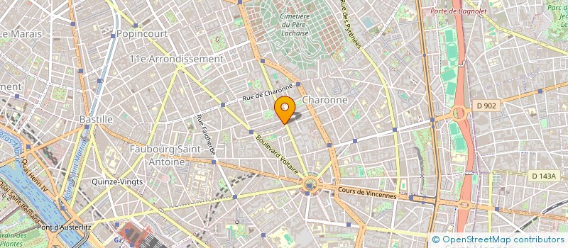 localisation de l'entreprise REGEN ECOSYSTEM  PARIS