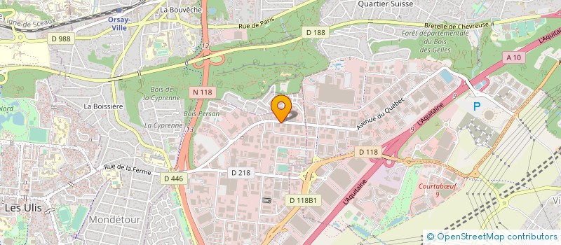localisation de l'entreprise REGEN LAB FRANCE à LES ULIS