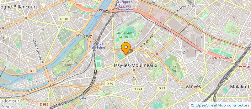 localisation de l'entreprise REGEN MICROSCOPY à ISSY-LES-MOULINEAUX