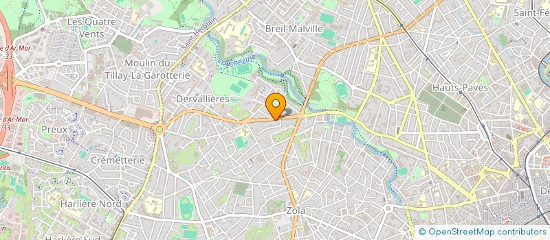 localisation de l'entreprise REGENAO à NANTES
