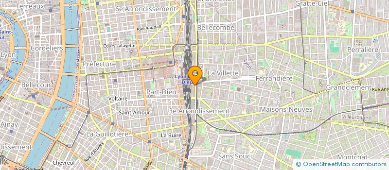 localisation de l'entreprise REGENAT FRANCE SARL à LYON