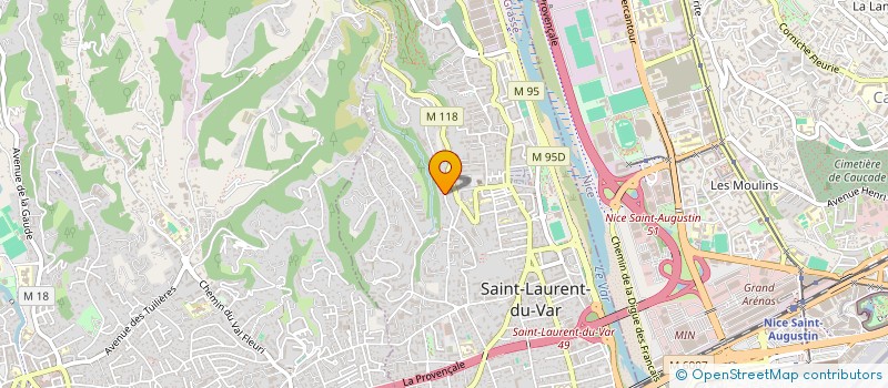 localisation de l'entreprise REGENCE à SAINT-LAURENT-DU-VAR