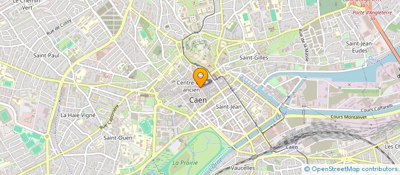 localisation de l'entreprise REGENCE à CAEN
