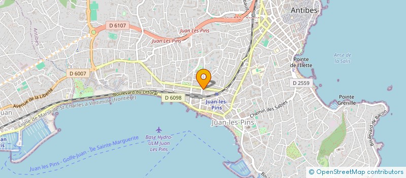 localisation de l'entreprise REGENCE AZUR  ANTIBES