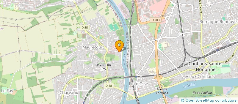 localisation de l'entreprise REGENCE I.G.C. INVESTISSEMENTS GESTION CONSEILS à MAURECOURT