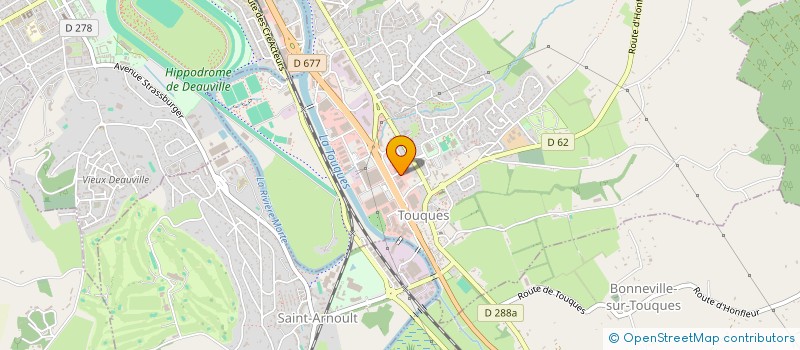 localisation de l'entreprise REGENCY  TOUQUES