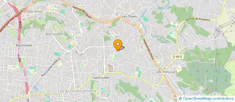 localisation de l'entreprise REGENERATION HABITAT à MARSEILLE
