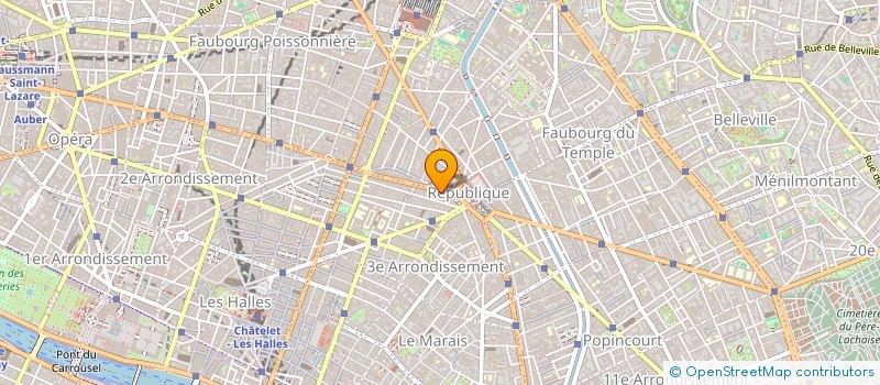 localisation de l'entreprise REGENERATIONS  PARIS