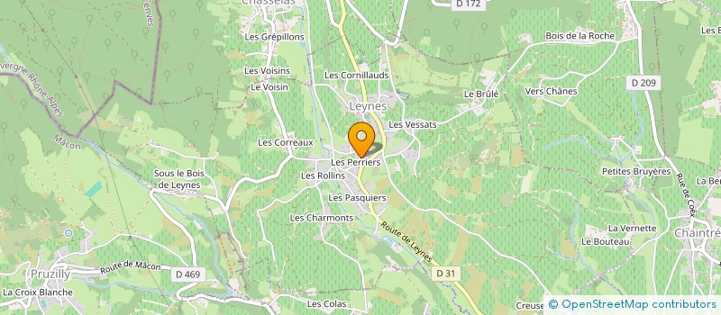 localisation de l'entreprise REGENERE ET SENS RH  LEYNES