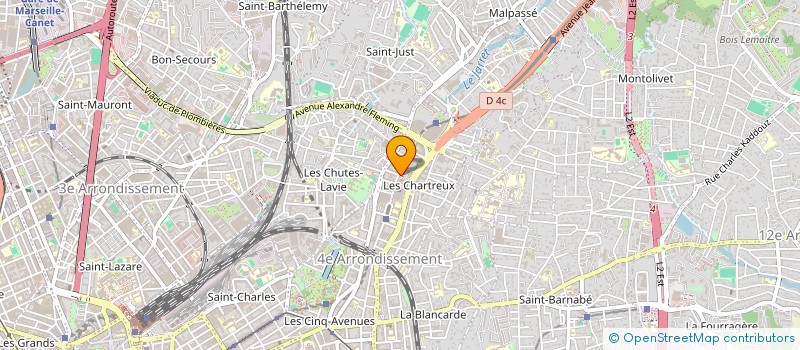 localisation de l'entreprise REGENERESCENCE à MARSEILLE
