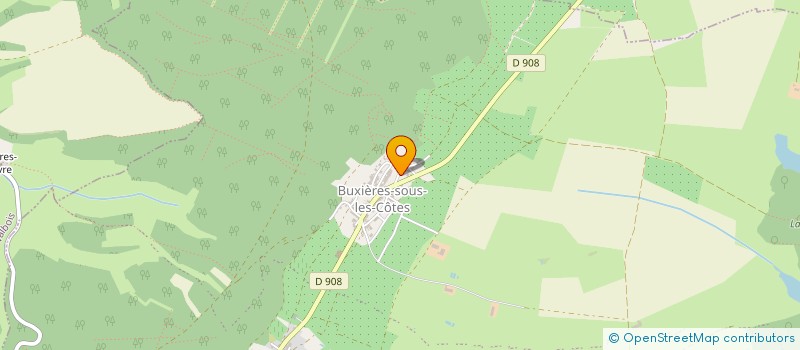 localisation de l'entreprise REGENERESENS  BUXIERES-SOUS-LES-COTES