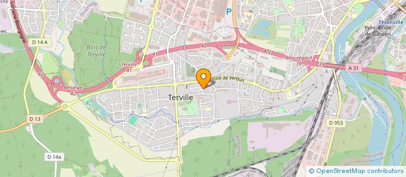 localisation de l'entreprise REGENIRIS  TERVILLE