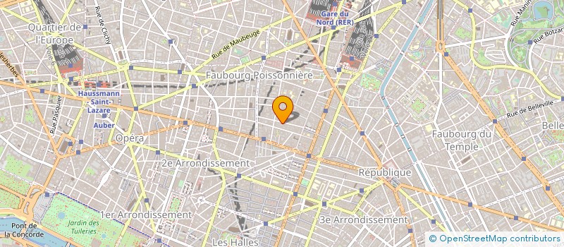 localisation de l'entreprise REGENORD  PARIS