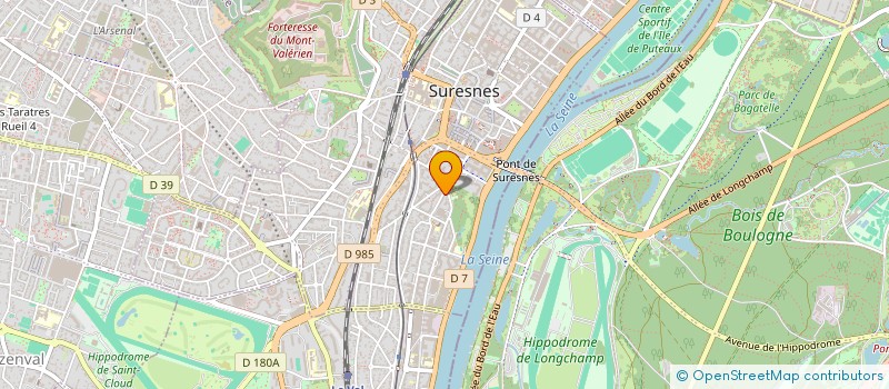 localisation de l'entreprise REGENRATE à SURESNES
