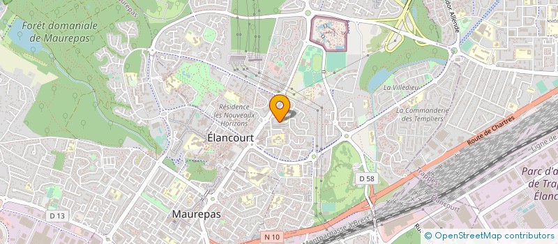 localisation de l'entreprise REGENT CHAUFFEURS à ELANCOURT